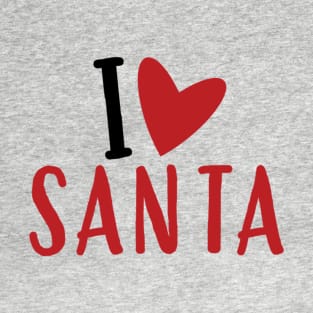 I Love Santa T-Shirt